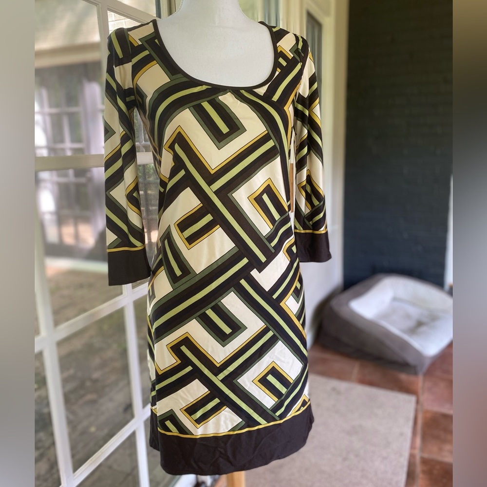 Cool LOFT mod shift dress
